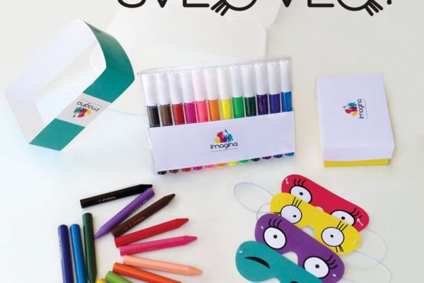 Diseño material para taller veo veo