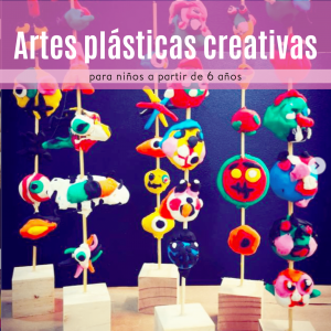 Esculturas plastilina Joan Miró portada curso Artes plásticas creativas