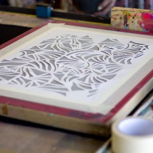 Serigrafía sin revelado