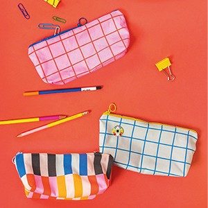 Estuche con cremallera